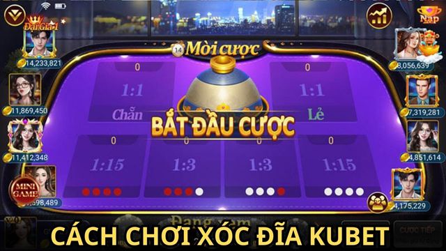 Cách chơi xóc đĩa Kubet luôn thắng