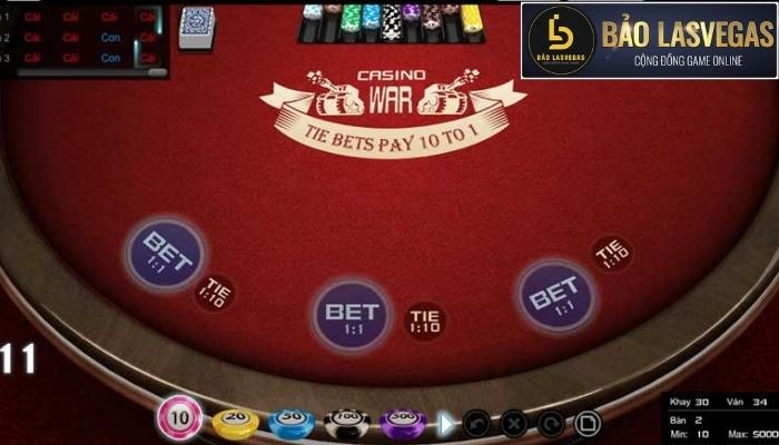 Cách chơi Casino War Kubet thực chất là gì?